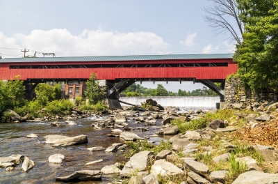 Taftville Covered Bridge Aug 2021